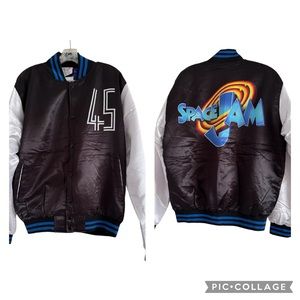 SPACE JAM (NEW)XI 11's 45 (RARE) SneakGallery Edition Jordan Lebron Jacket-LARGE